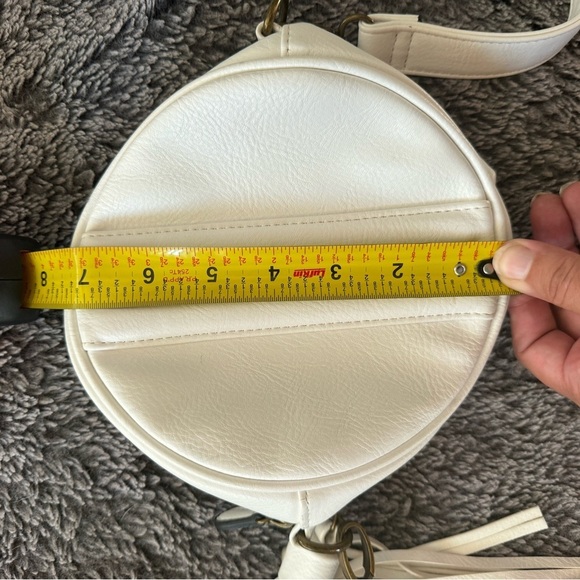 STEVE MADDEN Round Crossbody with Tassel - Picture 3 of 9